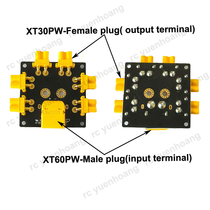 1PCS XT30PW-Female Power Distr - Drone Battery Parallel Board recensie en prijs