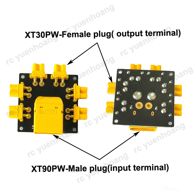 1PCS XT30PW-Female Power Distr - Drone Battery Parallel Board recensie en prijs