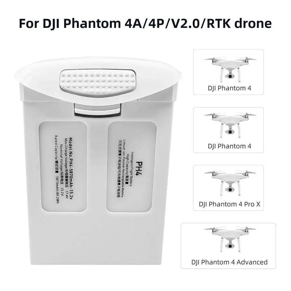 New Phantom 4 battery 6200mah  - Drone Battery Li-Ion recensie en prijs