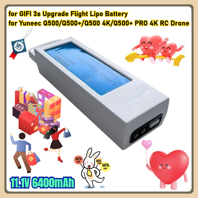 11.1V 6400mAh for GIFI 3s Upgr - Drone Battery 3S recensie en prijs