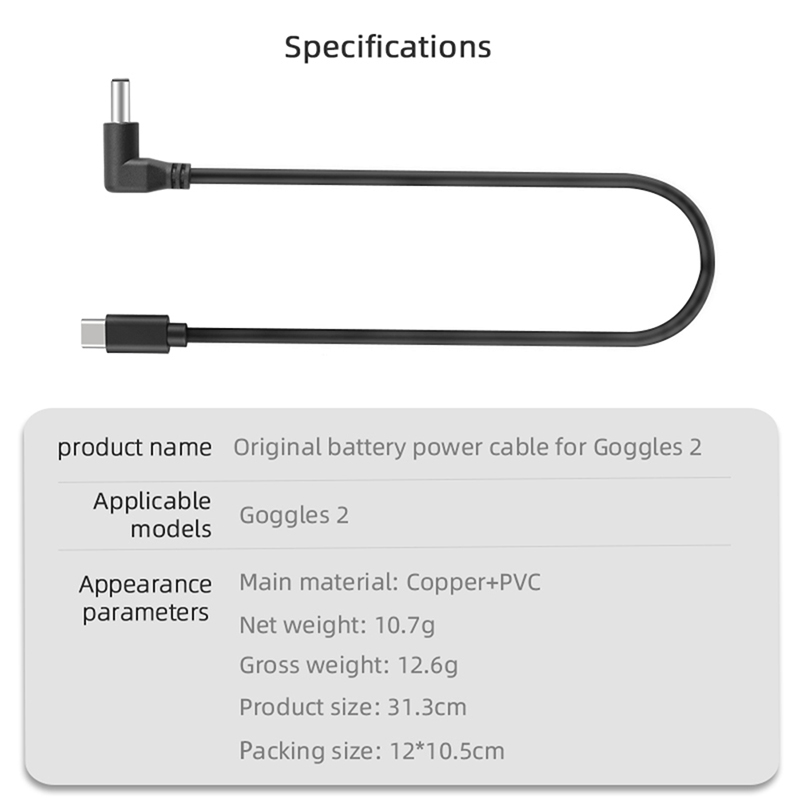 Original Glasses Battery Cable - Drone Battery Strap recensie en prijs