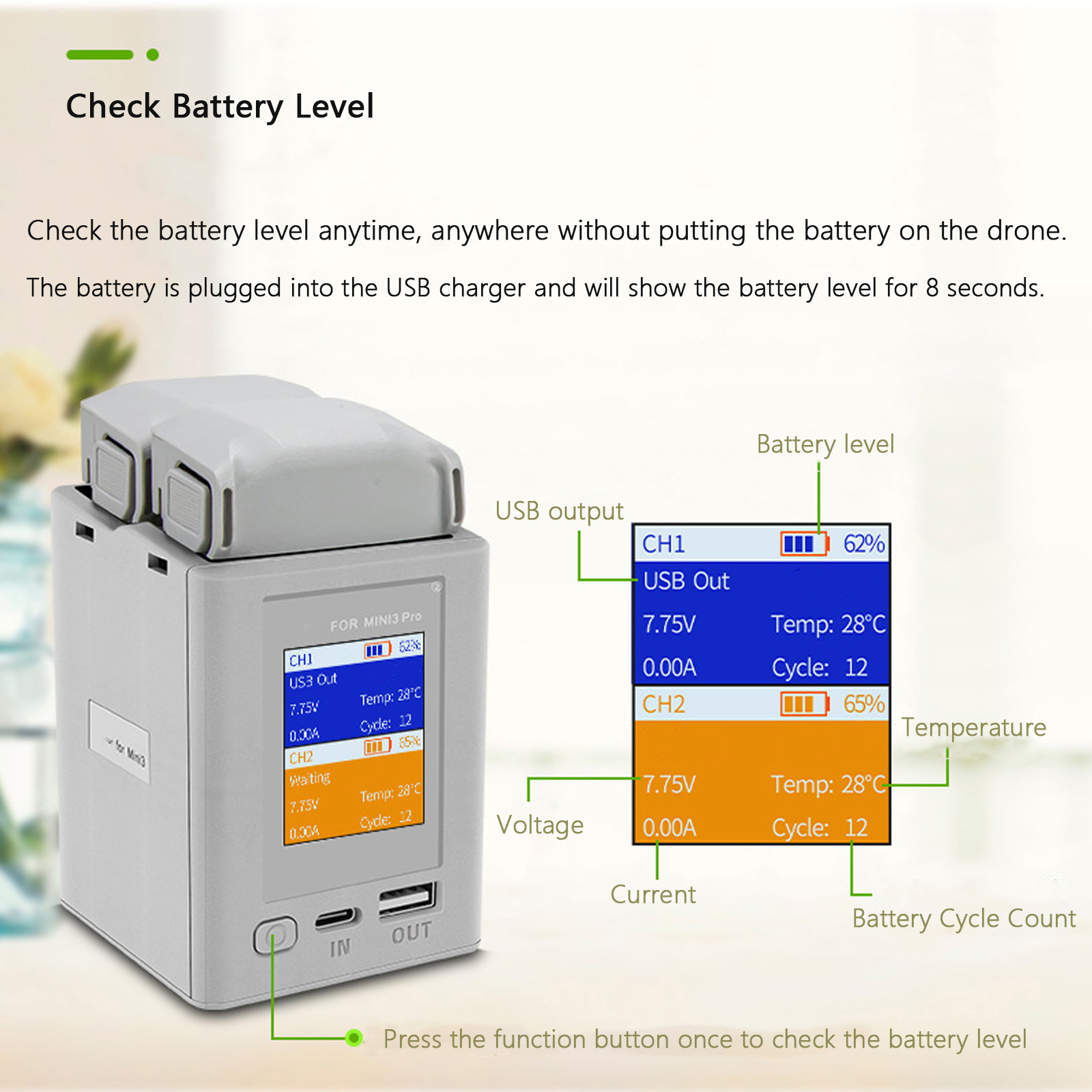 Charger Hub For DJI Mini 4 Pro - Drone Battery Smart recensie en prijs