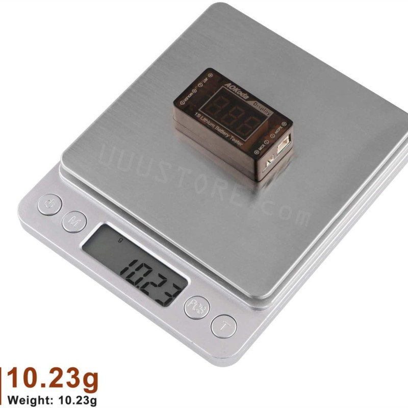 AOKoda AOK-041 1S LiPo Battery - Drone Battery Voltage Checker recensie en prijs